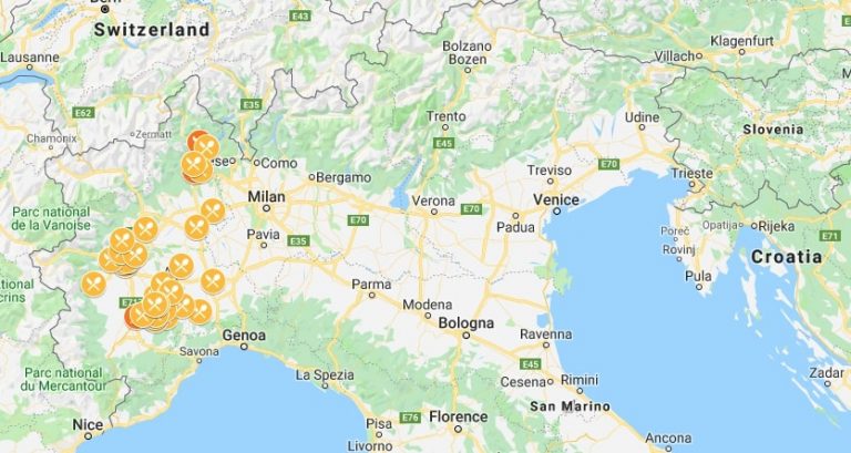 All 2020 Michelin star restaurants in Piedmont, Italy